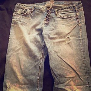 SILVER JEANS womens 34 L